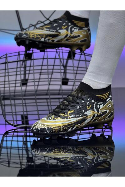 GGO FOOTBALL Boys' Adult Unisex Socked Crampon Football Shoes for Synthetic Surface