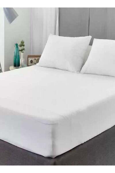 Generic Blueberry Terry Fabric Waterproof Breathable Mattress Protector 160X200+25cm