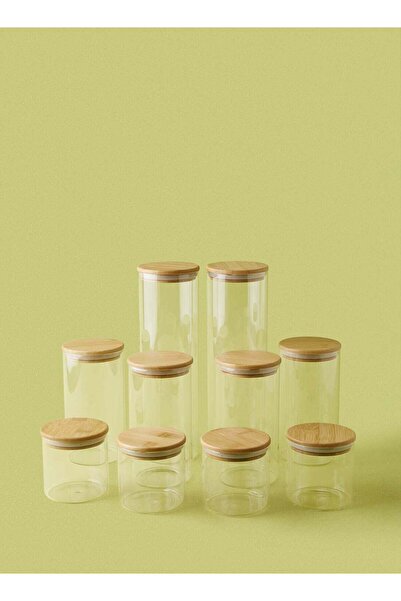 Noon East 10-Piece Glass Food Storage Container Set, Airtight, Oven & Microwave Safe, BPA-Free lids