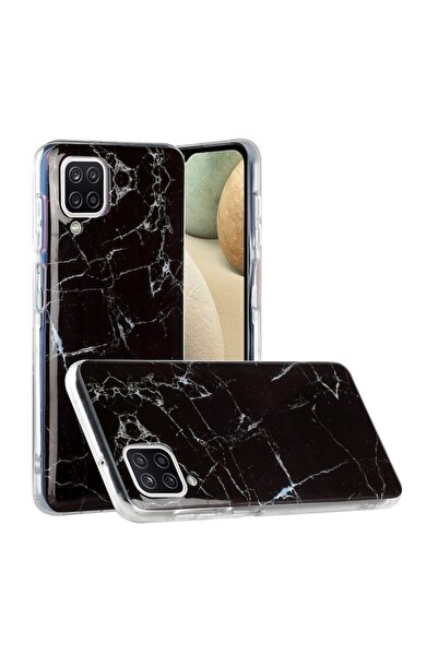 Tim Protective Case for Apple iPhone XR Soft IMD TPU Marble Black with Included Stand