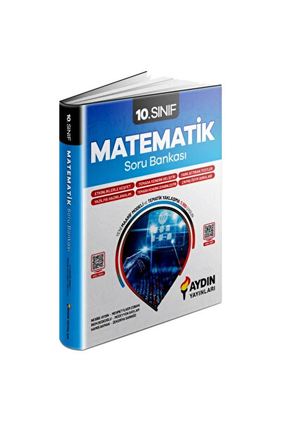 Aydın Yayınları Aydın 10. Sınıf Matematik Soru Bankası Yeni