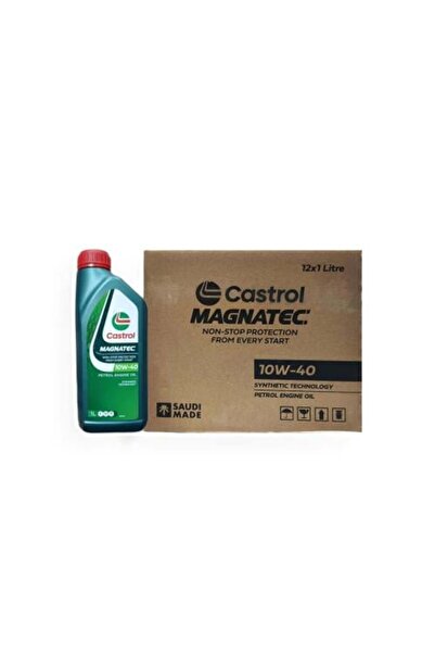 CASTROL Magnatec 10W40 Semi-Synthetic Engine Oil - 12 Liters