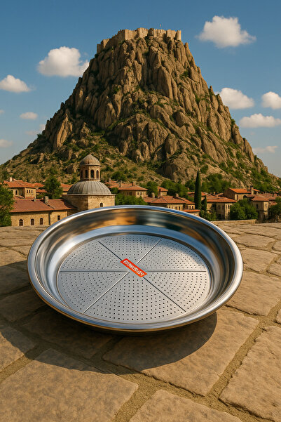 Metler Paslanmaz çelik 34 cm süzgeç kevgir elek – dayanıklı krom ilistir, sal...