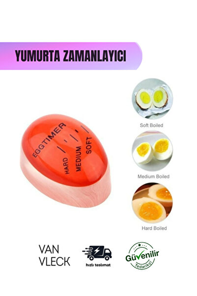 VAN VLECK Dublör Yumurta Zamanlayıcı – Egg Timer, Pişirme & Haşlama Süresi Ay...