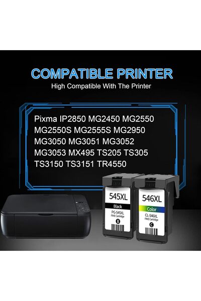 Canon MUADİL Pixma IP2850 MG2450 MG2550 MG2550S MG2555S MX495 TS205 TR4550 Printer