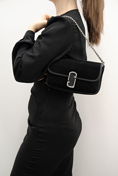 Silver Polo Siyah - Siyah SP1171 Kadın Omuz Çantası