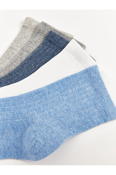 LC Waikiki New Season Women's Plain Socks 5-Pack