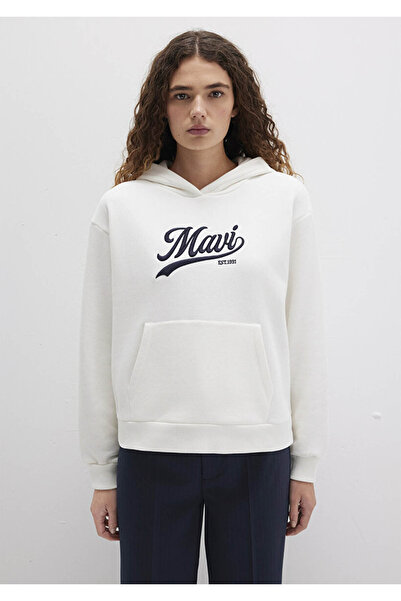 Mavi Ekru Kadın Sweatshirt M1S10420-80194