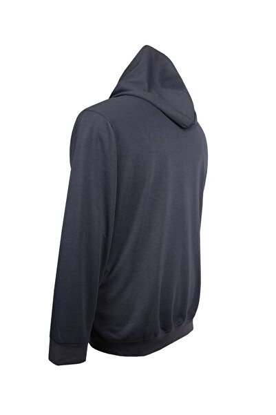 tambattal Large Size Hooded Doubleface Sweat Smoked (Wide Comfortable Fit)