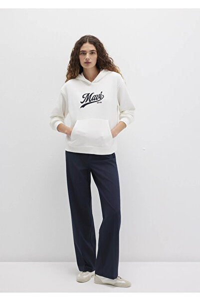 Mavi Ekru Kadın Sweatshirt M1S10420-80194