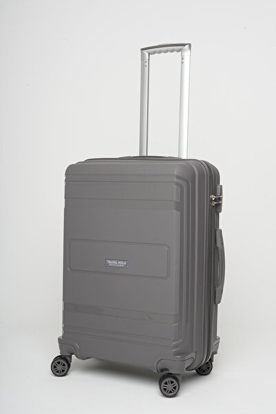 Travel POLO 3'lü Valiz Seti Kırılmaz Füme 1017