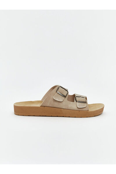 LC Waikiki Suede Look Women's Slippers