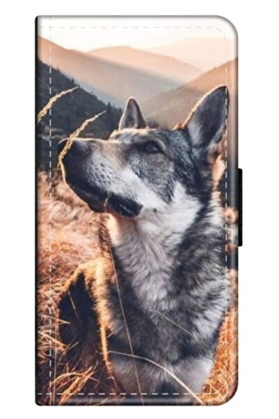 Atlas Husa personalizata tip carte HQPrint pentru Huawei P20, model Dog 1, mu...