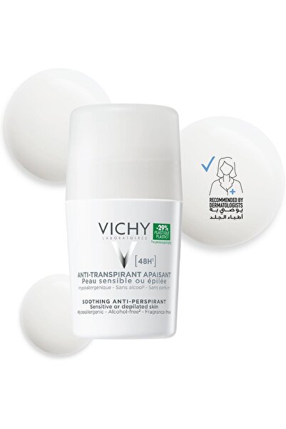 Vichy 48 Hours Anti Perspirant Deodorant for Sensitive Skin 50ml