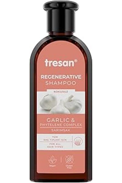 NETWORK ART شامبو تريسان للعناية بمستخلص الثوم لجميع أنواع الشعر 300 مل