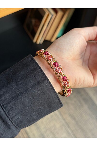 HOUSEKİ Satin Enameled Handcuffs