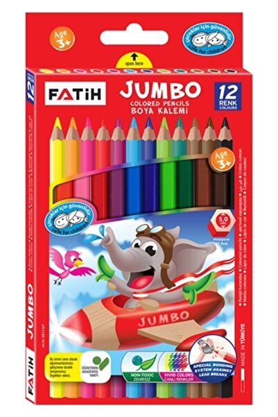 Fatih 12 لون طلاء جاف جامبو