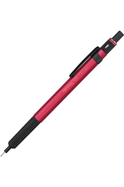Rotring 500 Kırmızı/siyah Gövde Renkli Versatil Kalem 0.5 mm