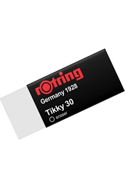 Rotring Tikky 30 Exam Eraser, White, Non-Marking and Dust-Free