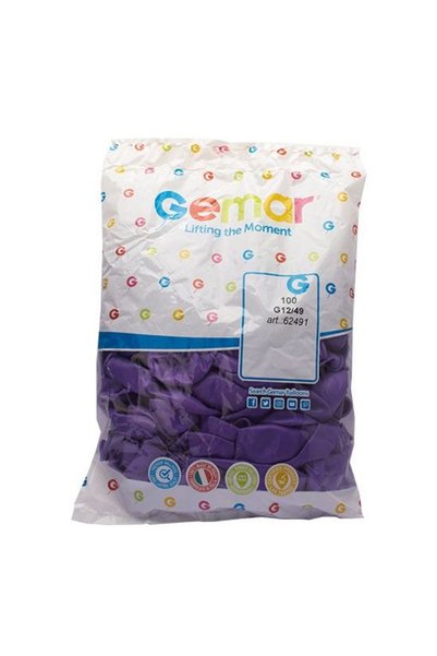 gnsstore Gemar Balon G120 33Cm 100 Lü Lila #49