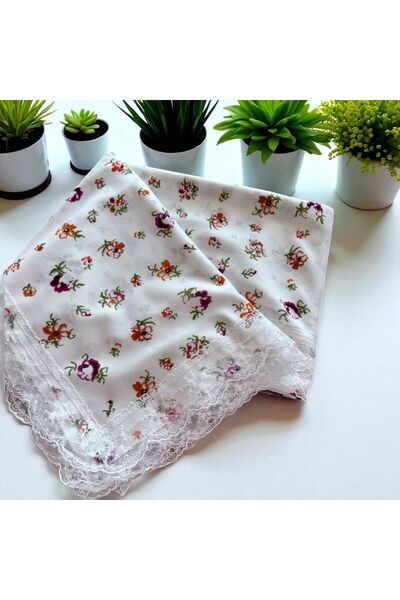 TUTUYA TEXTIL Büyük Boy GİPÜRLÜ Masa Örtüsü Sofra bezi Piknik Örtüsü Battal Boy 200x200cm