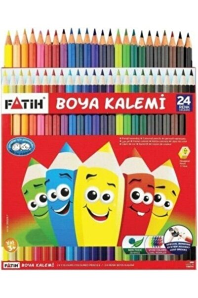 Fatih Kuruboya 24 Renk Set Tam Boy