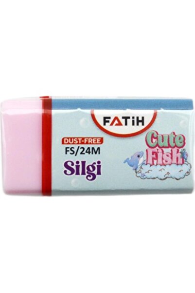 Fatih Cute Fish Dust Free Orta Boy Silgi No:24 1 Adet FA37083