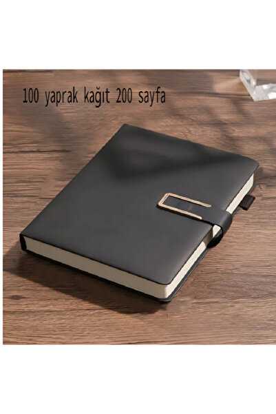 MAVIGOK A5 Блокнот - Магнітна застібка, червона лінія, сторінки з датами, анг...