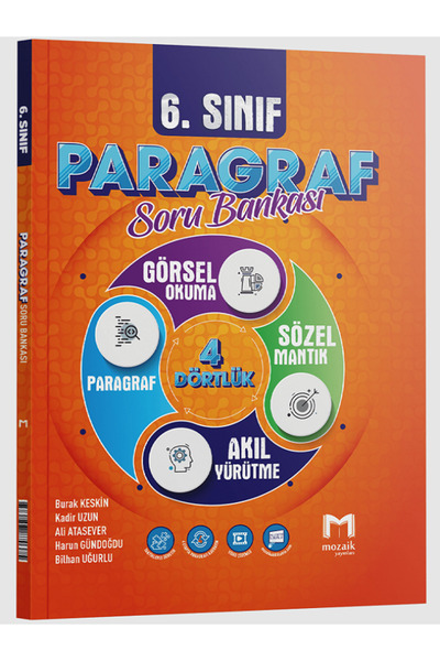 Efsane Yayınları 6.Sınıf Mozaik Paragraf Soru Bankası / Görsel Okua Sözel Man...