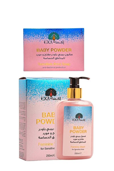 EXA غسول مفتح ومغذي للنساء 250 مل وصابون للمناطق الحساسة 100 غرام