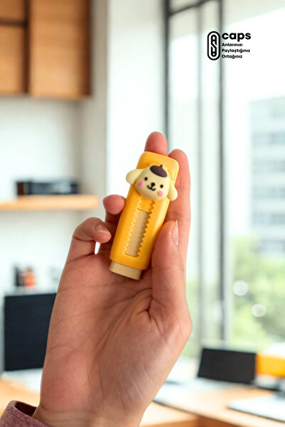 caps anlarınızı paylaştığınız ortağınız 2 Adet Pompompurin Temalı Mekanizmalı...