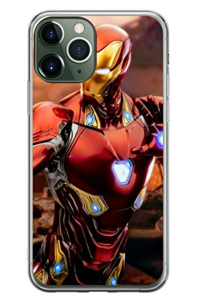Atlas Husa personalizata tip carcasa Apple iPhone 11 Pro Max, Iron Man 1, , S1D1M0102