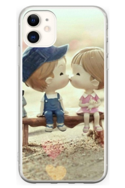 Atlas Εξατομικευμένη θήκη τύπου Apple iPhone 12 Mini, Kiss, , S1D1M0259