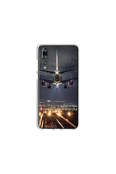 Atlas Husa personalizata tip carcasa Huawei P20 Pro, Airplane Landing, , S1D1...