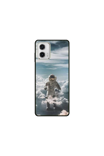 Atlas Husa personalizata tip carcasa Motorola Moto E22, Astronaut in the Clou...