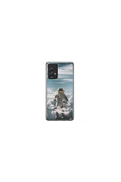 Atlas Husa personalizata tip carcasa Samsung Galaxy A13, Astronaut in the Clouds, , S1D1M0290