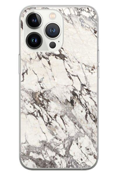 Atlas Husa personalizata tip carcasa Apple iPhone 15 Pro, White Marble, , S1D1M0325