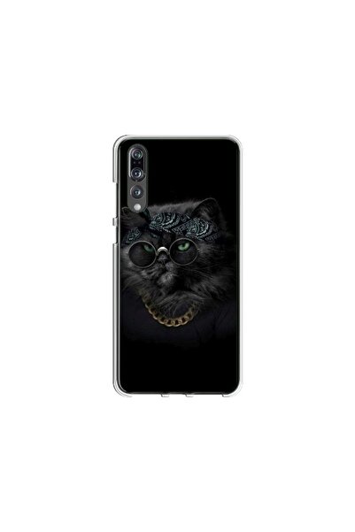 Atlas Husa personalizata tip carcasa Huawei P20 Pro, Black Cat 4, , S1D1M0097