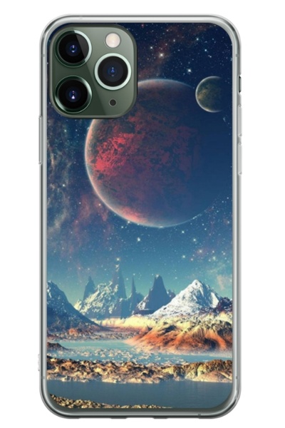 Atlas Husa personalizata tip carcasa Apple iPhone 11 Pro, Alien Planet, , S1D...