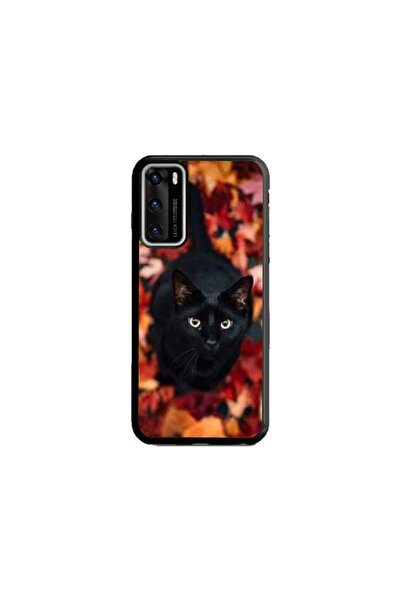 Atlas Εξατομικευμένη θήκη τύπου Huawei P40, Black Cat 3, , S1D1M0017
