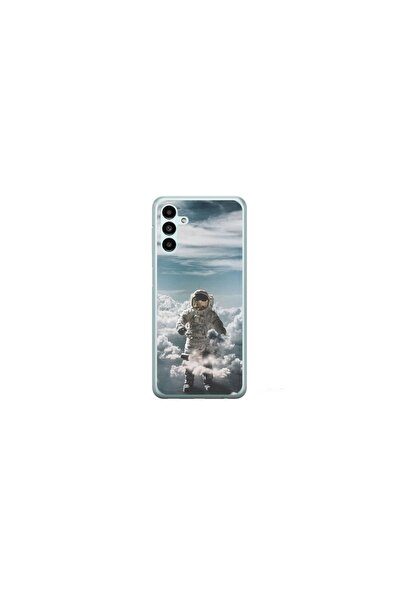 Atlas Husa personalizata tip carcasa Samsung Galaxy A24, Astronaut in the Clo...
