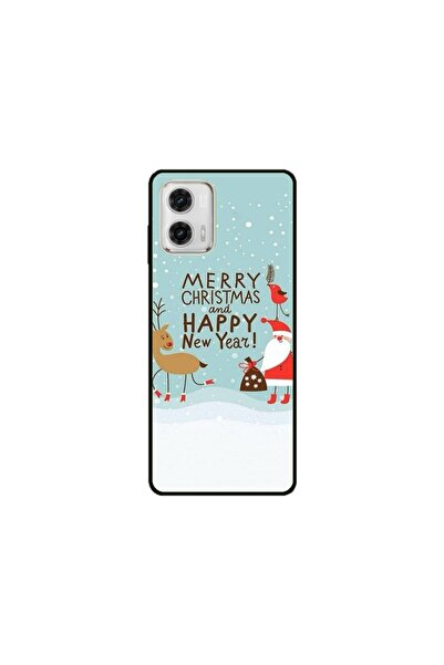 Atlas Husa personalizata tip carcasa Motorola Moto E22, Happy Christmas and New Year, , S1D1M0047