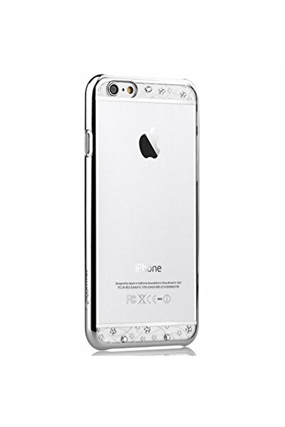 Atlas Husa APPLE iPhone 6\6S - Comma Crystal Bling (Argintiu)