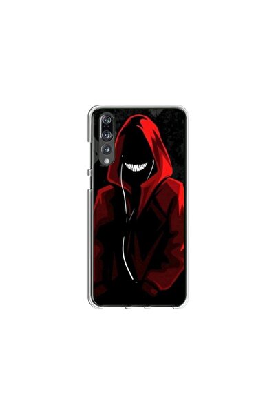 Atlas Προσαρμοσμένη θήκη τύπου Huawei P20 Pro, Evil Hoodie Man, , S1D1M0197