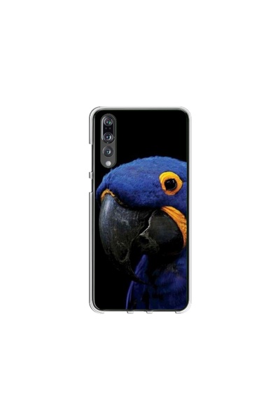 Atlas Husa personalizata tip carcasa Huawei P20 Pro, Blue Parrot, , S1D1M0145