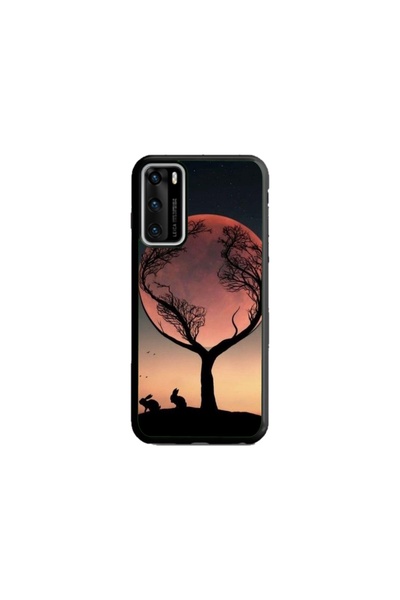 Atlas Husa personalizata tip carcasa Huawei P40 Lite, Moon Tree, , S1D1M0068