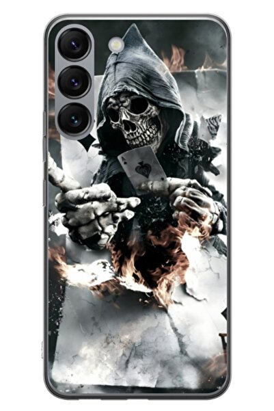 Atlas Husa personalizata tip carcasa Samsung Galaxy S23, Skeleton Cards, , S1...