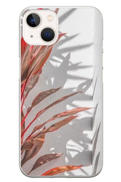 Atlas Husa personalizata tip carcasa Apple iPhone 13 Mini, Leaf Design 4, , S...
