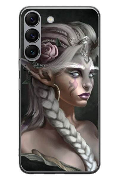 Atlas Husa personalizata tip carcasa Samsung Galaxy S23 Plus, Alien Queen, , ...
