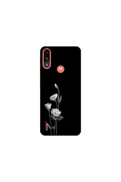 Atlas Husa personalizata tip carcasa Motorola Moto E7 Power, Abstract Flowers...